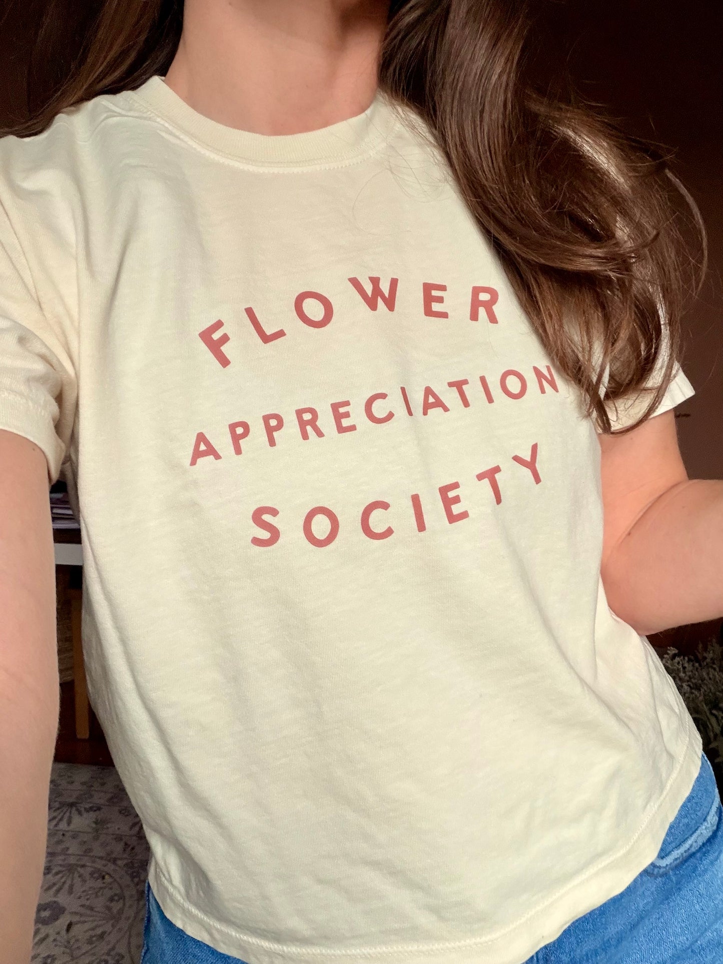 Flower Appreciation Society Boxy Tee